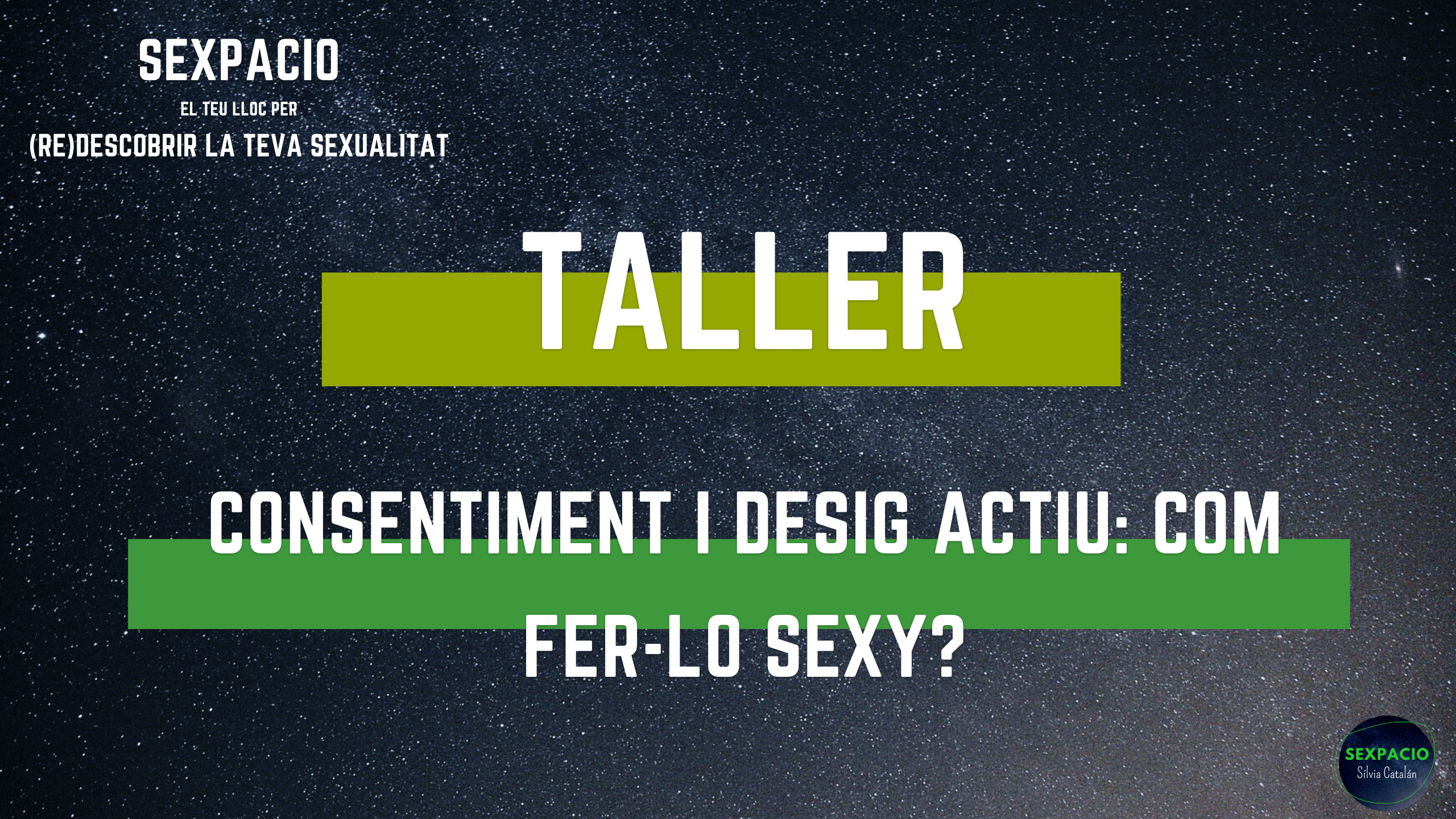 Taller – Consentiment i desig actiu: com fer-lo sexy?