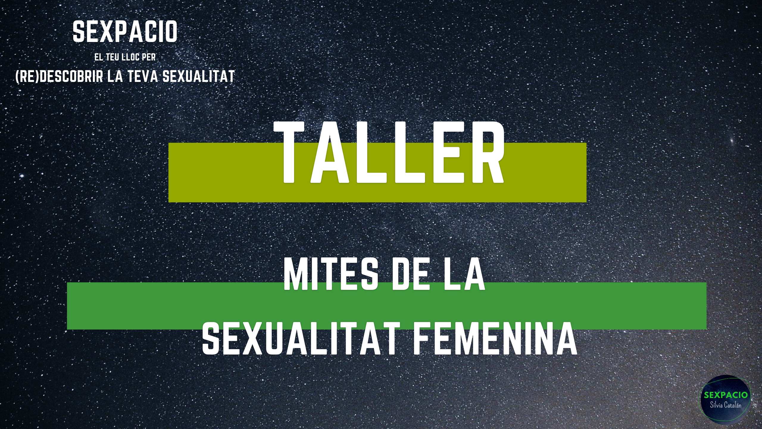 Taller – Els mites de la sexualitat femenina