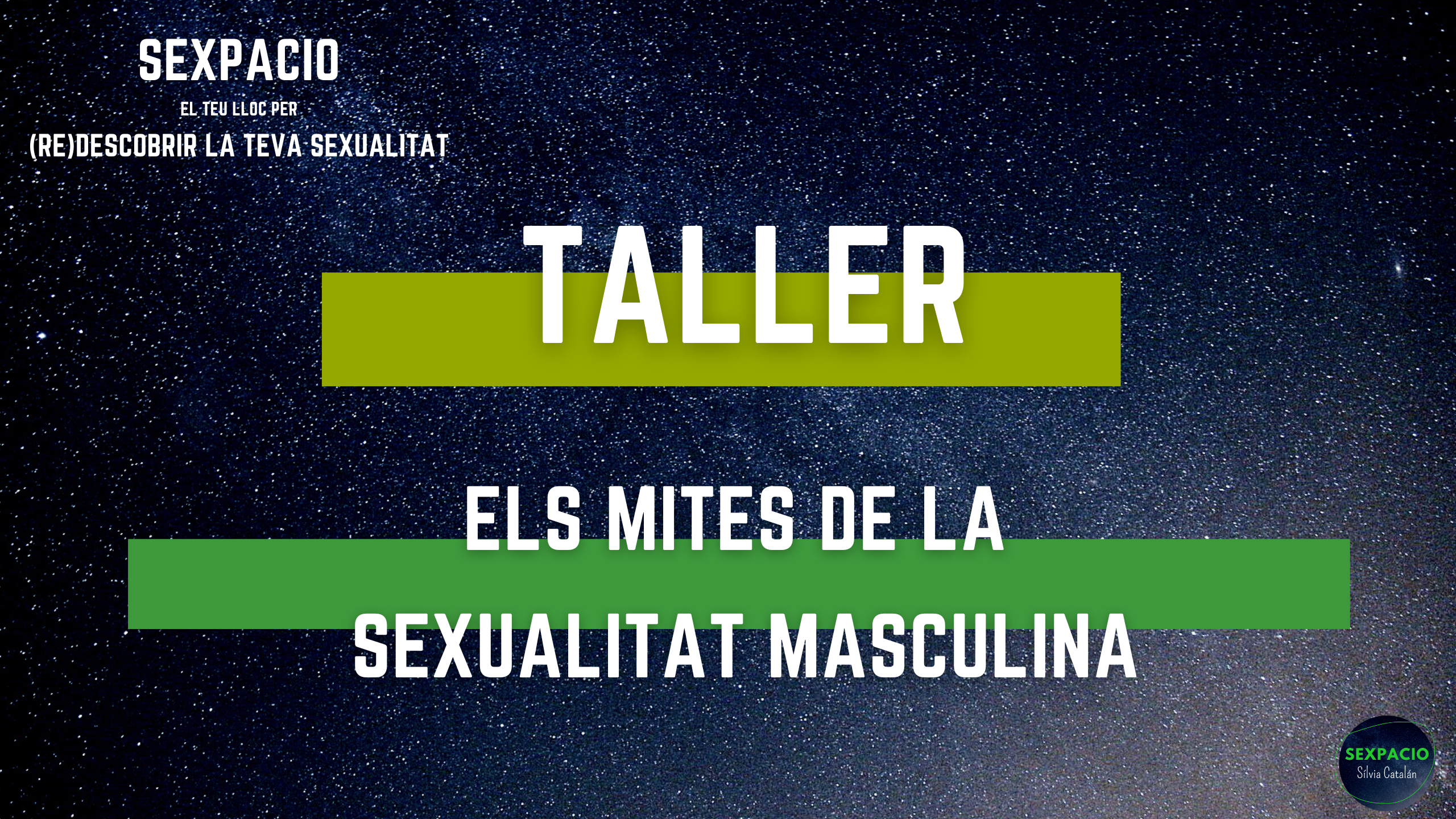 Taller – Els mites de la sexualitat masculina